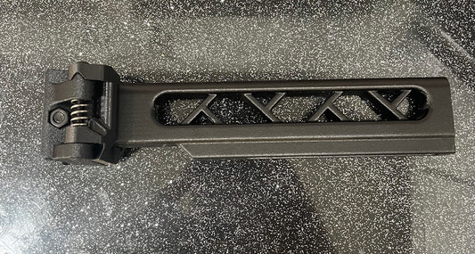Carbon Fiber Skeletonized Picatinny Stock Tube Adapter