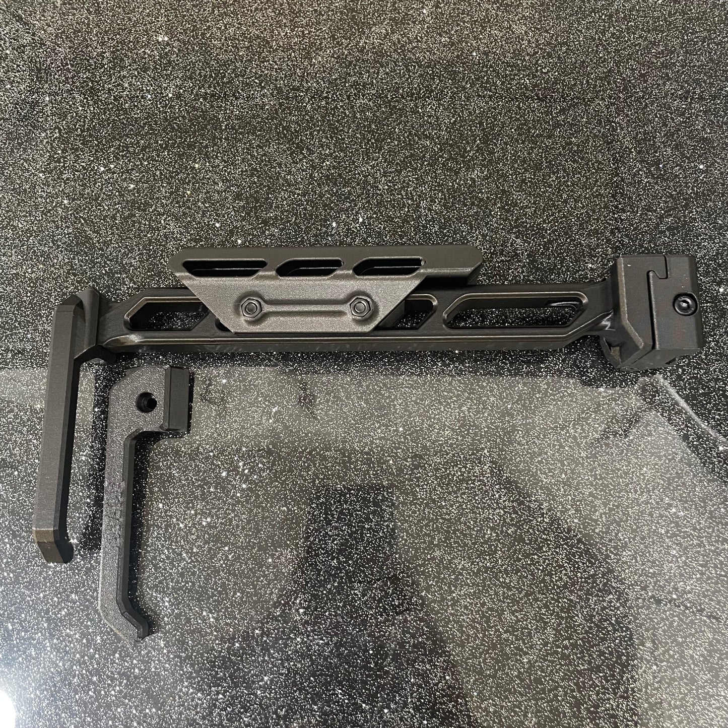 Carbon Fiber Cheek Riser Tailhook Version
