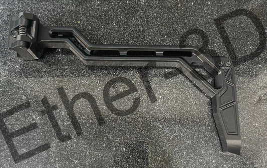 Carbon Fiber Airsoft Picatinny Stock 2” Drop