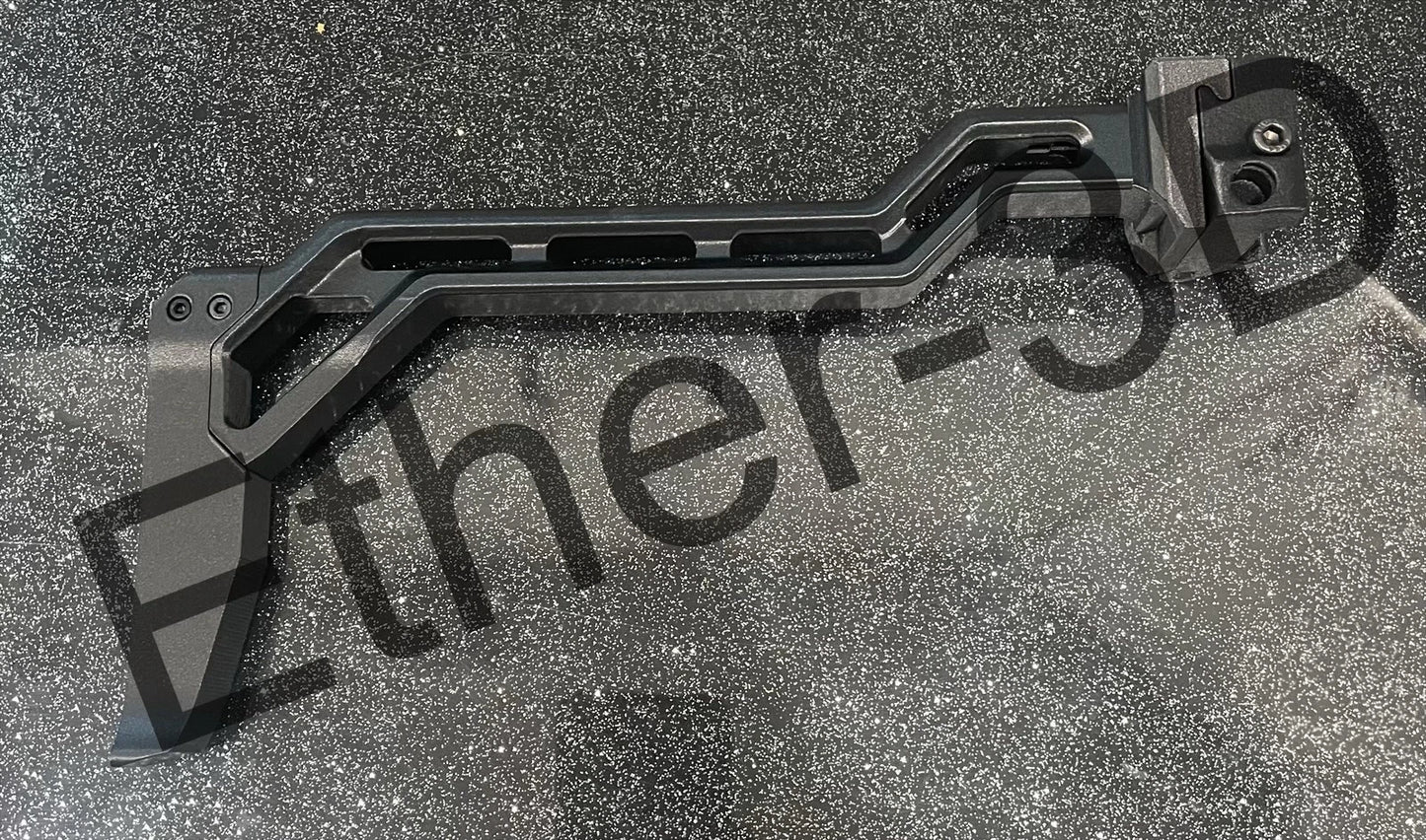 Carbon Fiber Airsoft Picatinny Stock 2” Drop
