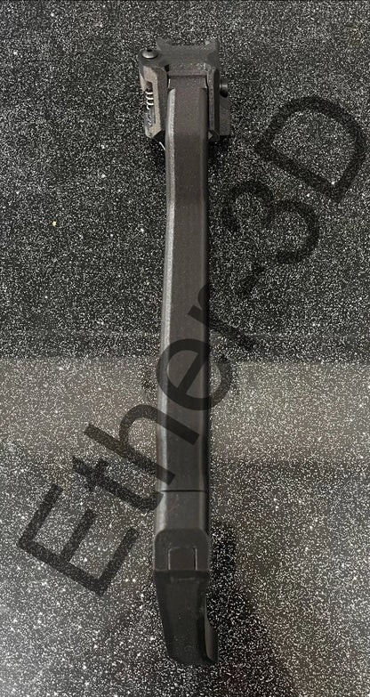 Carbon Fiber Airsoft Picatinny Stock 2” Drop