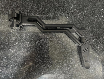 Carbon Fiber Airsoft Picatinny Stock 2” Drop Short Version